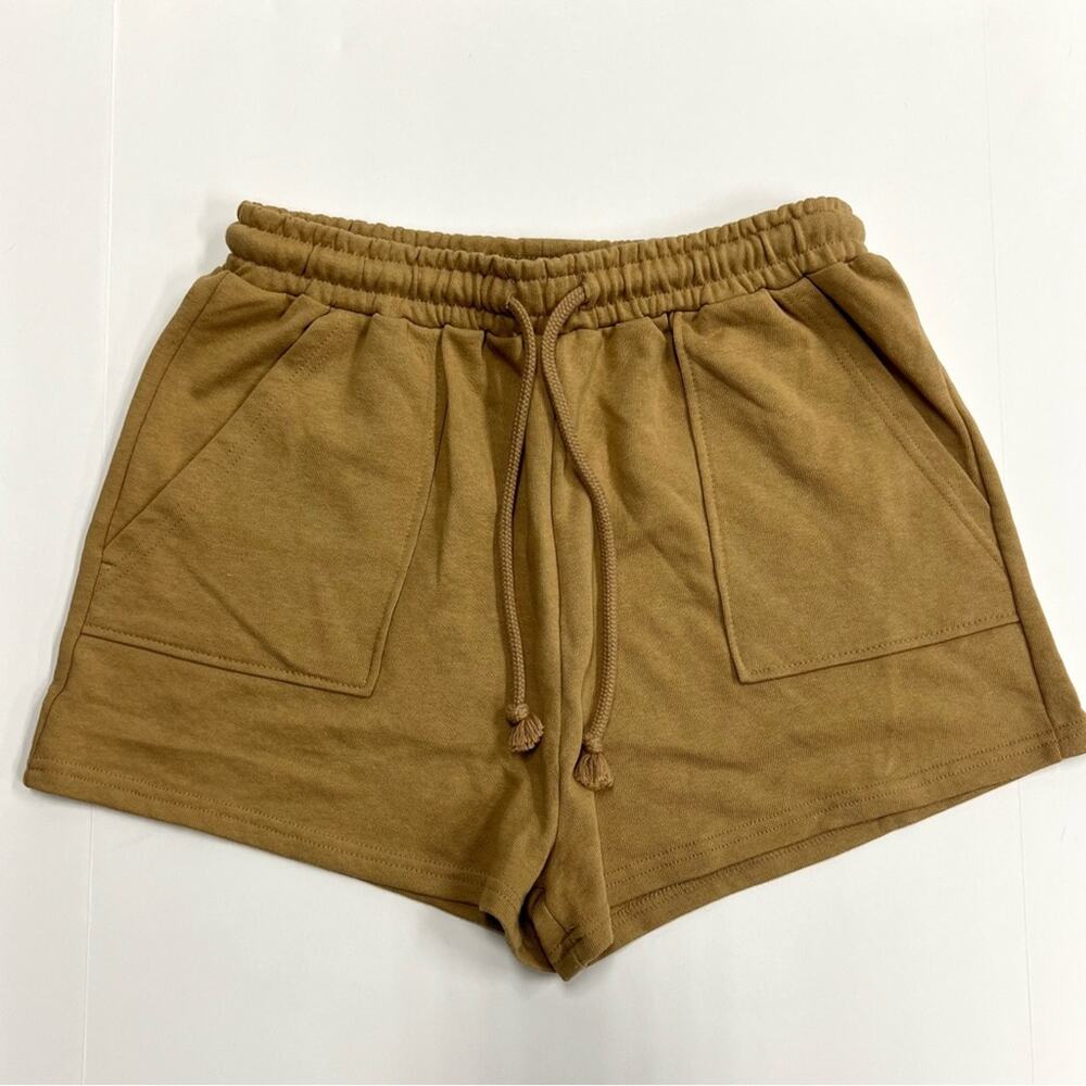 Reflex | Tan Lounge Sweat Shorts